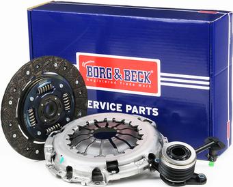 Borg & Beck HKT1588 - Комплект сцепления autospares.lv