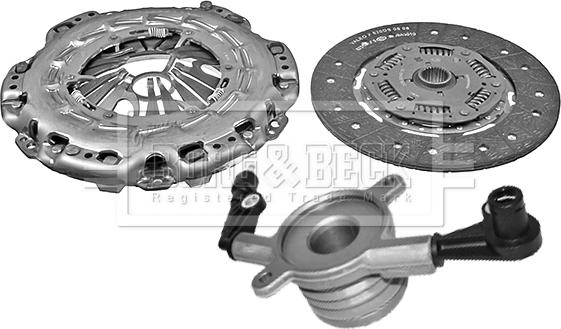 Borg & Beck HKT1525 - Комплект сцепления autospares.lv