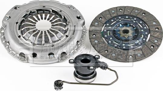 Borg & Beck HKT1600 - Комплект сцепления autospares.lv