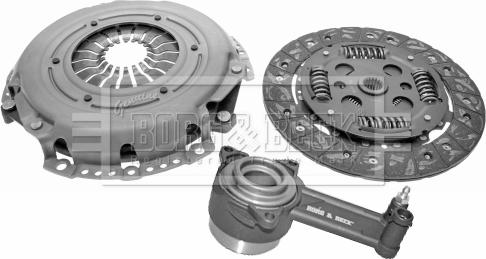 Borg & Beck HKT1065 - Комплект сцепления autospares.lv