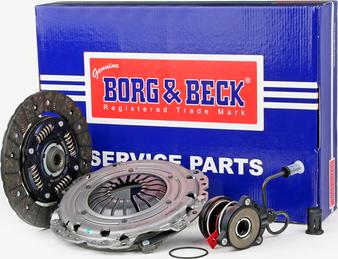 Borg & Beck HKT1060 - Комплект сцепления autospares.lv