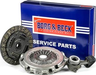 Borg & Beck HKT1019 - Комплект сцепления autospares.lv