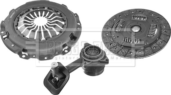 Borg & Beck HKT1018 - Комплект сцепления autospares.lv