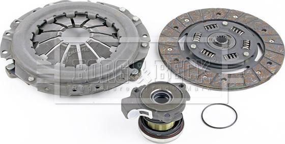 Borg & Beck HKT1017 - Комплект сцепления autospares.lv