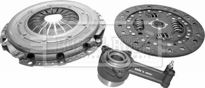 Borg & Beck HKT1038 - Комплект сцепления autospares.lv