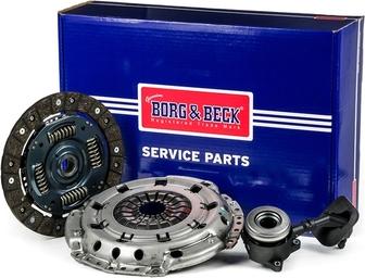 Borg & Beck HKT1070 - Комплект сцепления autospares.lv