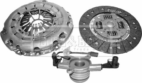 Borg & Beck HKT1159 - Комплект сцепления autospares.lv