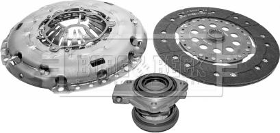 Borg & Beck HKT1108 - Комплект сцепления autospares.lv