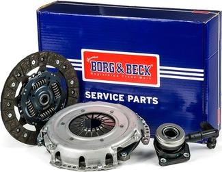 Borg & Beck HKT1180 - Комплект сцепления autospares.lv