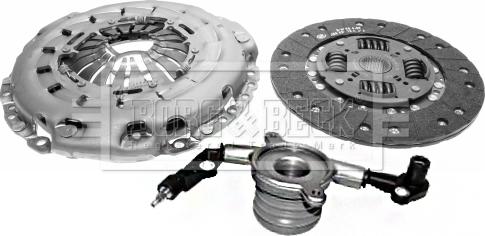 Borg & Beck HKT1130 - Комплект сцепления autospares.lv