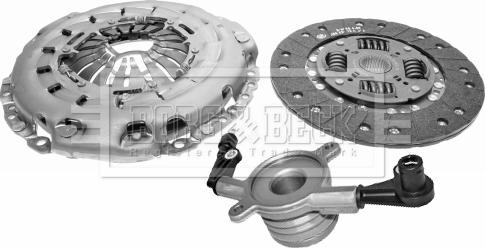 Borg & Beck HKT1131 - Комплект сцепления autospares.lv