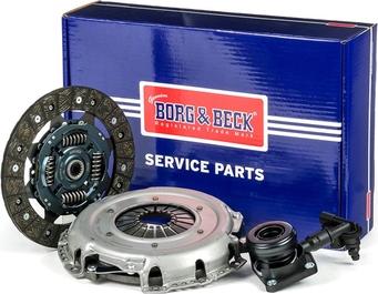 Borg & Beck HKT1179 - Комплект сцепления autospares.lv
