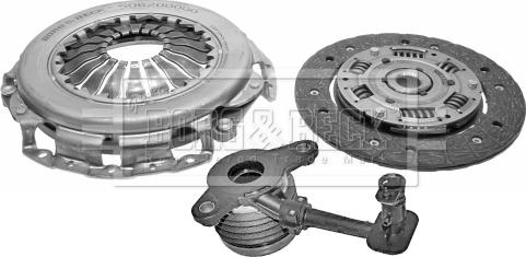 Borg & Beck HKT1178 - Комплект сцепления autospares.lv