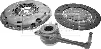 Borg & Beck HKT1172 - Комплект сцепления autospares.lv