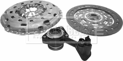 Borg & Beck HKT1388 - Комплект сцепления autospares.lv