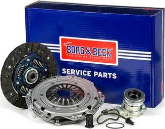 Borg & Beck HKT1377 - Комплект сцепления autospares.lv