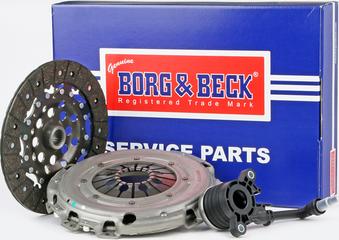 Borg & Beck HKT1209 - Комплект сцепления autospares.lv