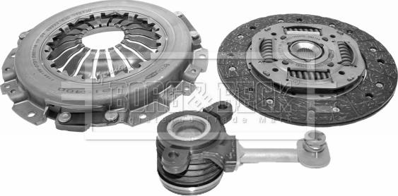 Borg & Beck HKT1226 - Комплект сцепления autospares.lv