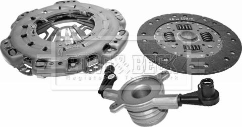 Borg & Beck HKT1228 - Комплект сцепления autospares.lv