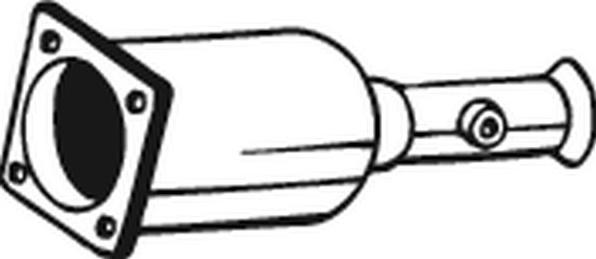 Bosal 095-021 - Сажевый / частичный фильтр, система выхлопа ОГ autospares.lv