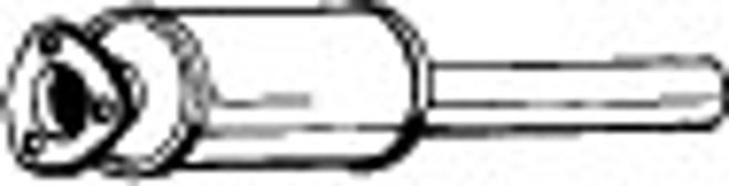Bosal 227-093 - Предглушитель выхлопных газов autospares.lv