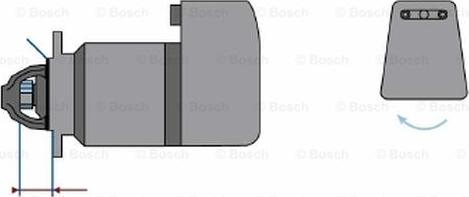 BOSCH 9 000 084 007 - Стартер autospares.lv