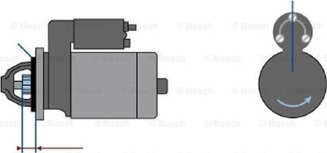 BOSCH 9 000 143 204 - Стартер autospares.lv