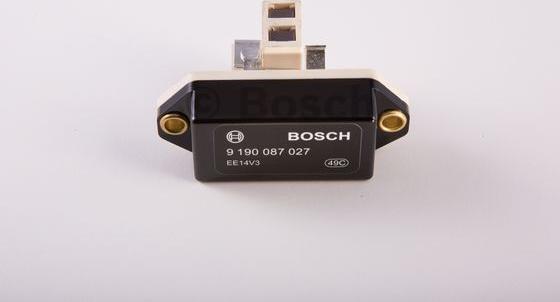 BOSCH 9 190 087 027 - Регулятор напряжения, генератор autospares.lv