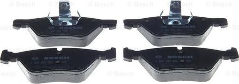 BOSCH 0 986 494 958 - Тормозные колодки, дисковые, комплект autospares.lv