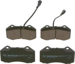 BOSCH 0 986 494 903 - Тормозные колодки, дисковые, комплект autospares.lv