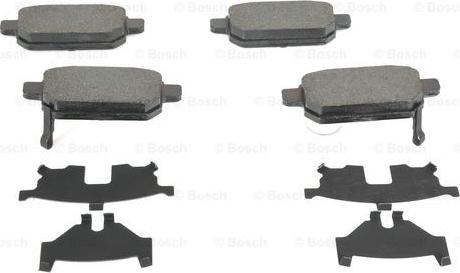 BOSCH 0 986 494 931 - Тормозные колодки, дисковые, комплект autospares.lv