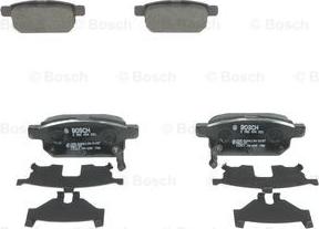 BOSCH 0 986 494 931 - Тормозные колодки, дисковые, комплект autospares.lv