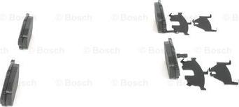 BOSCH 0 986 494 931 - Тормозные колодки, дисковые, комплект autospares.lv