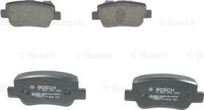 BOSCH 0 986 494 933 - Тормозные колодки, дисковые, комплект autospares.lv