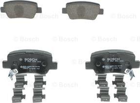 BOSCH 0 986 494 933 - Тормозные колодки, дисковые, комплект autospares.lv