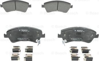 BOSCH 0 986 494 932 - Тормозные колодки, дисковые, комплект autospares.lv