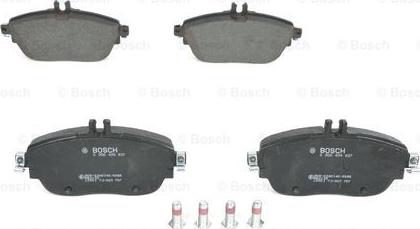 BOSCH 0 986 494 937 - Тормозные колодки, дисковые, комплект autospares.lv