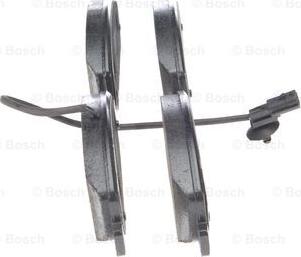 BOSCH 0 986 494 499 - Тормозные колодки, дисковые, комплект autospares.lv