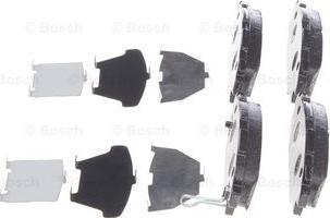 BOSCH 0 986 494 444 - Тормозные колодки, дисковые, комплект autospares.lv