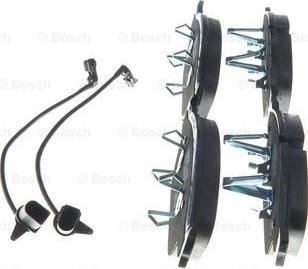 BOSCH 0 986 494 447 - Тормозные колодки, дисковые, комплект autospares.lv