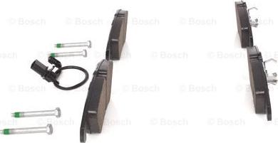 BOSCH 0 986 494 456 - Тормозные колодки, дисковые, комплект autospares.lv