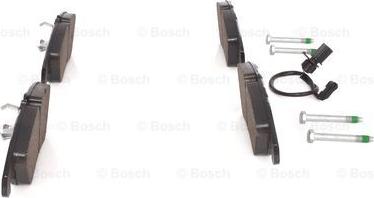 BOSCH 0 986 494 456 - Тормозные колодки, дисковые, комплект autospares.lv