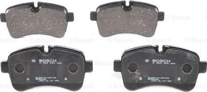 BOSCH 0 986 494 460 - Тормозные колодки, дисковые, комплект autospares.lv