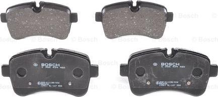 BOSCH 0 986 494 460 - Тормозные колодки, дисковые, комплект autospares.lv