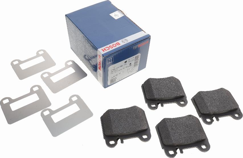 BOSCH 0 986 494 410 - Тормозные колодки, дисковые, комплект autospares.lv