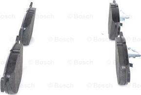 BOSCH 0 986 494 429 - Тормозные колодки, дисковые, комплект autospares.lv