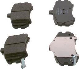 BOSCH 0 986 494 426 - Тормозные колодки, дисковые, комплект autospares.lv