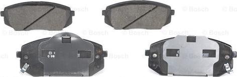 BOSCH 0 986 494 422 - Тормозные колодки, дисковые, комплект autospares.lv