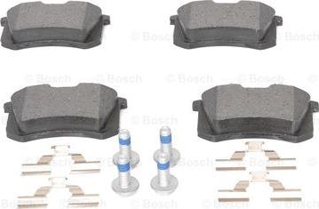 BOSCH 0 986 494 596 - Тормозные колодки, дисковые, комплект autospares.lv