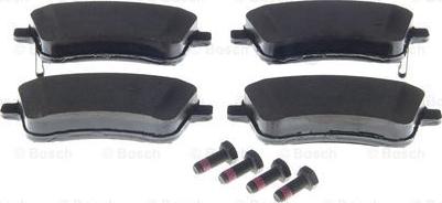 BOSCH 0 986 494 552 - Тормозные колодки, дисковые, комплект autospares.lv